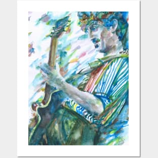 FRANK ZAPPA watercolor portrait .10 Posters and Art